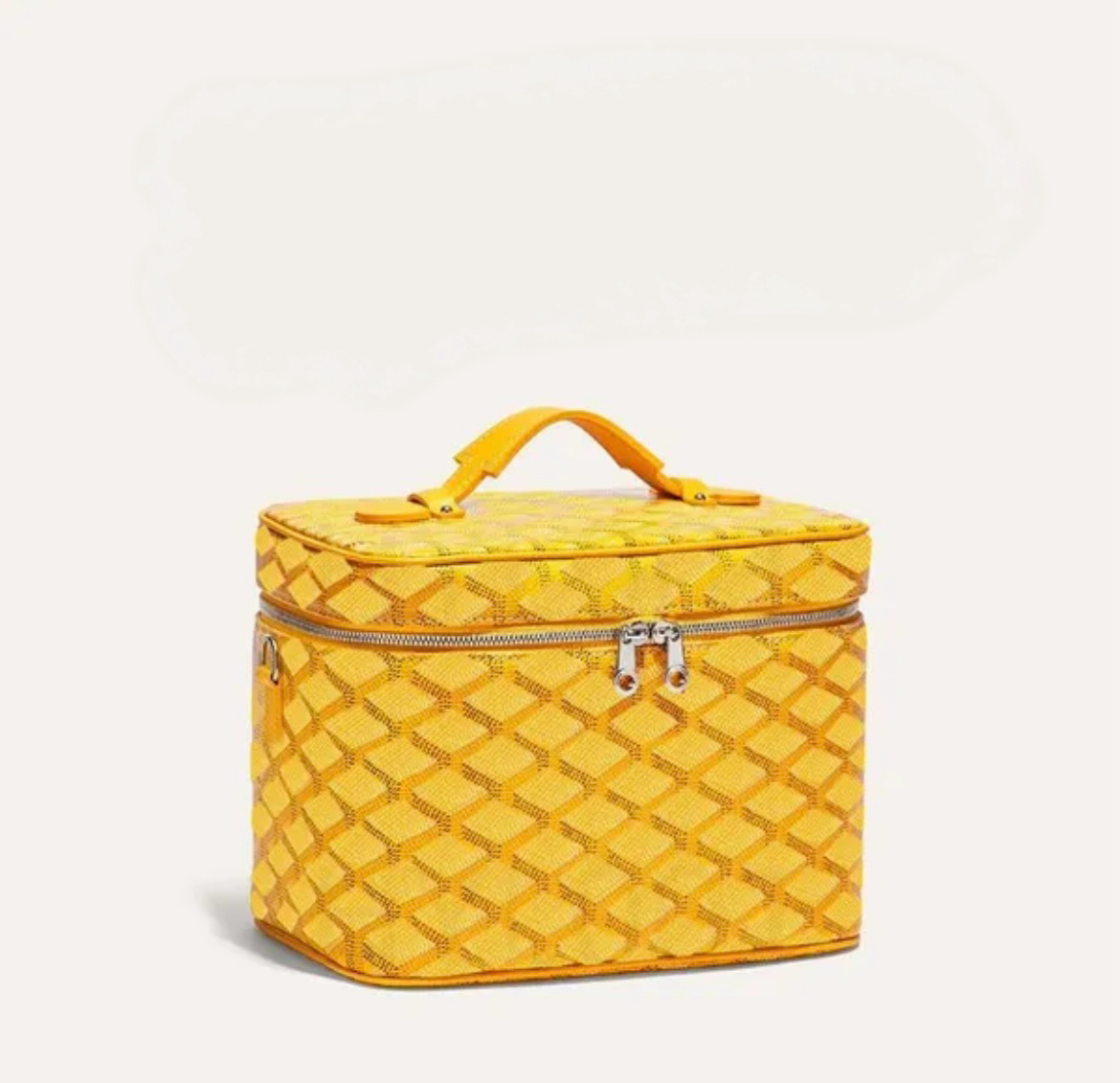 Genuine Leather Opulent Glow Cosmetics Bag