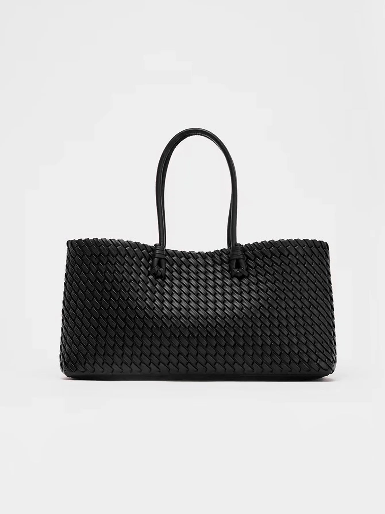 Woven Hand-Held Shoulder Bag
