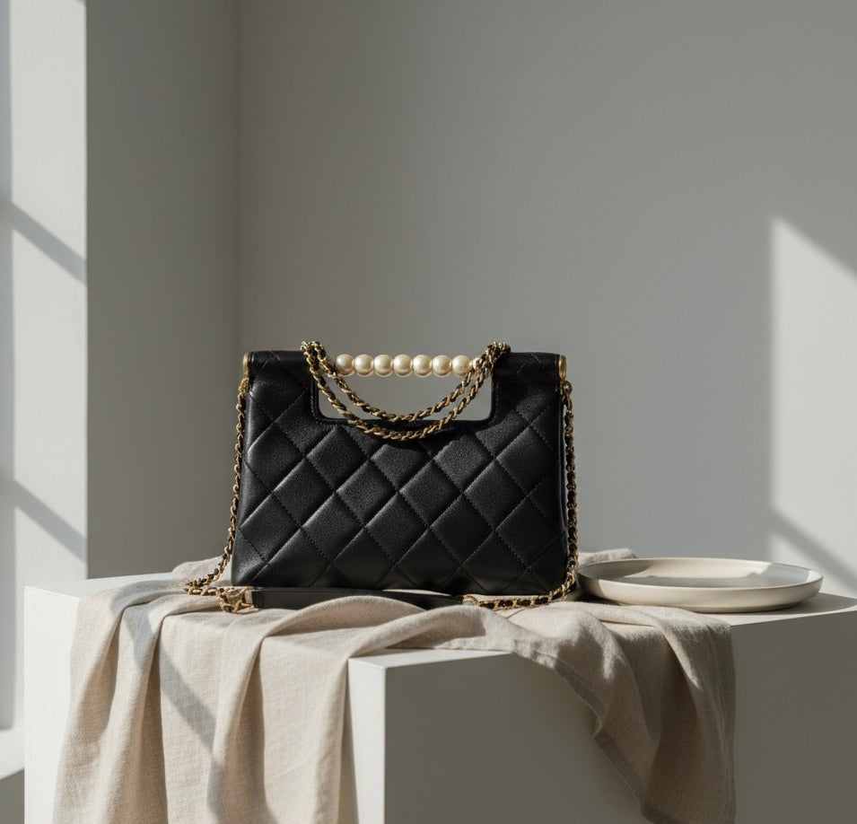 Genuine Leather Étoile de Minuit Bag