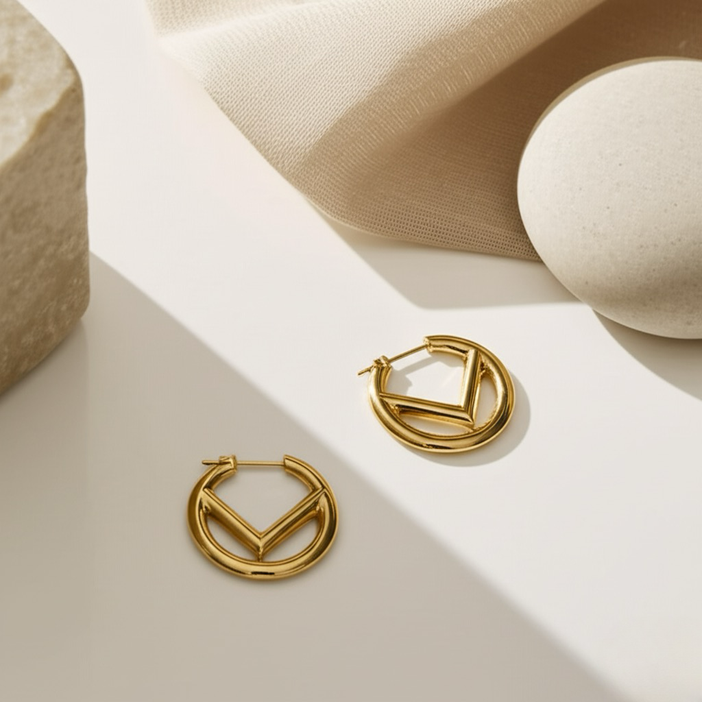 Luxury Gold Earrings