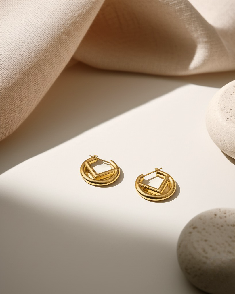 Luxury Gold Earrings