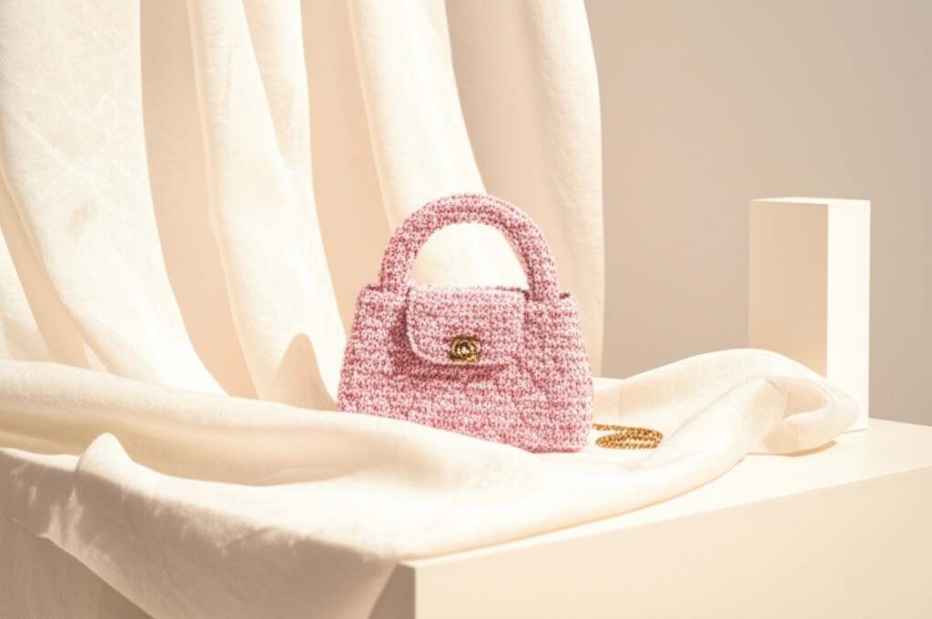 Real Lambskin Amélie Chain Crossbody Luxury Bag
