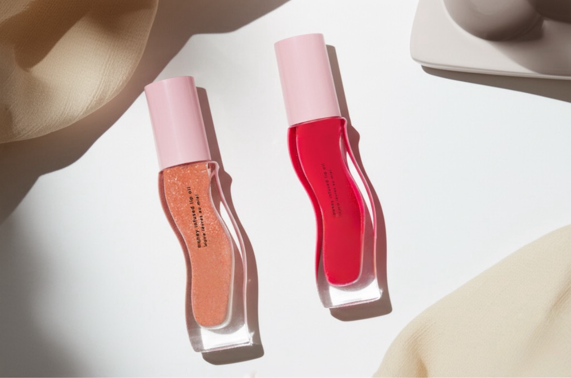 2pcs Moisturizing Lip Oil