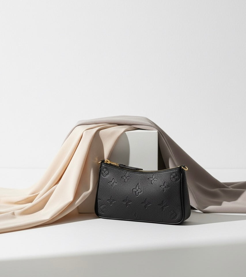 The Embossed Pochette Designer Bag