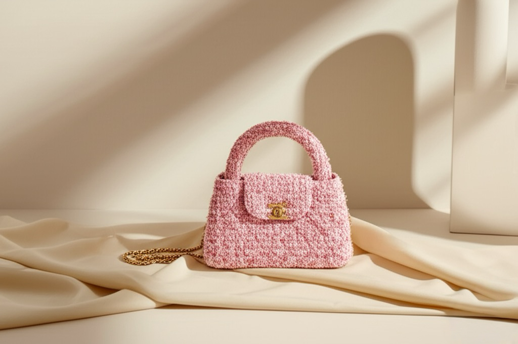 Real Lambskin Amélie Chain Crossbody Luxury Bag