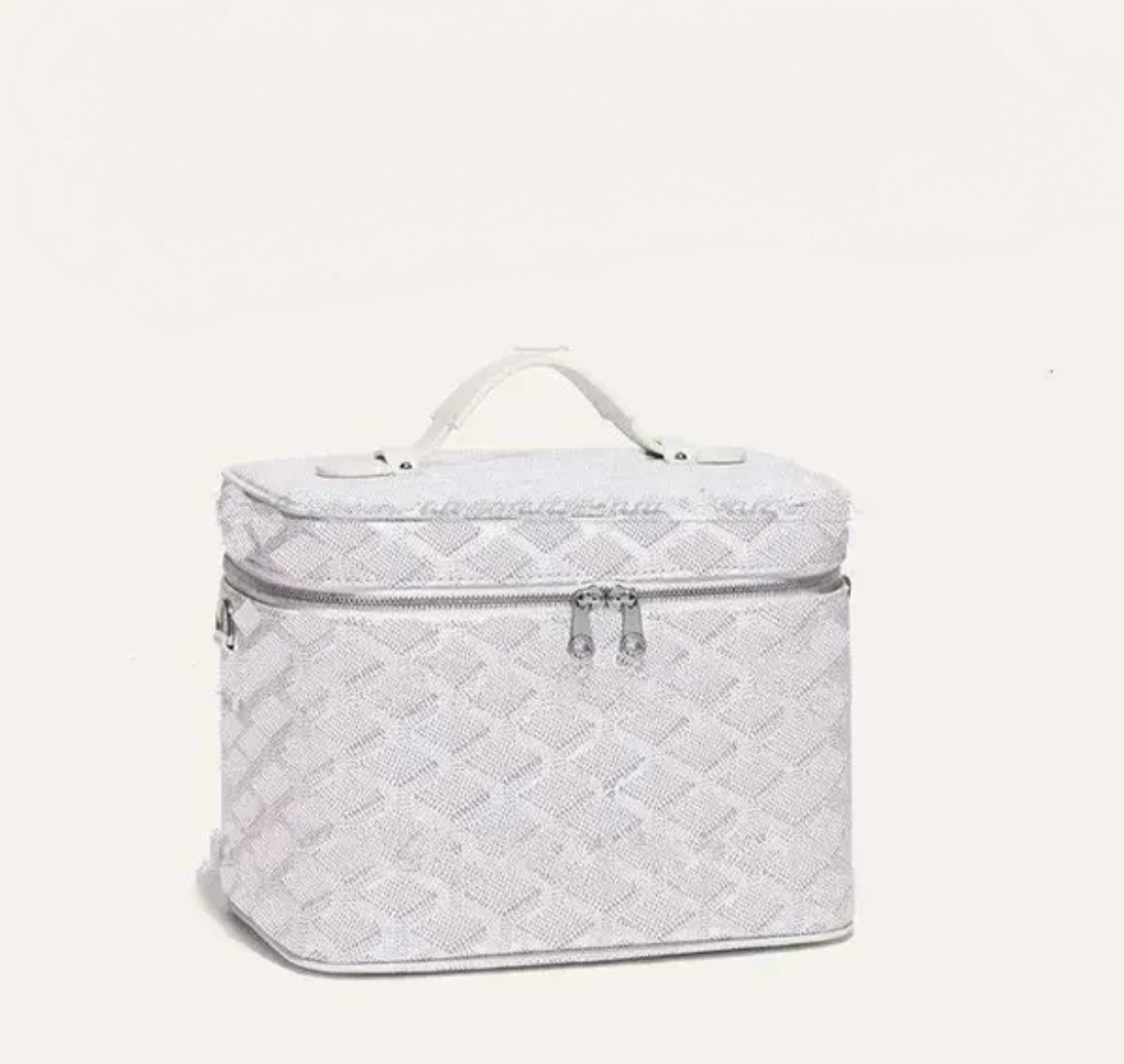 Genuine Leather Opulent Glow Cosmetics Bag