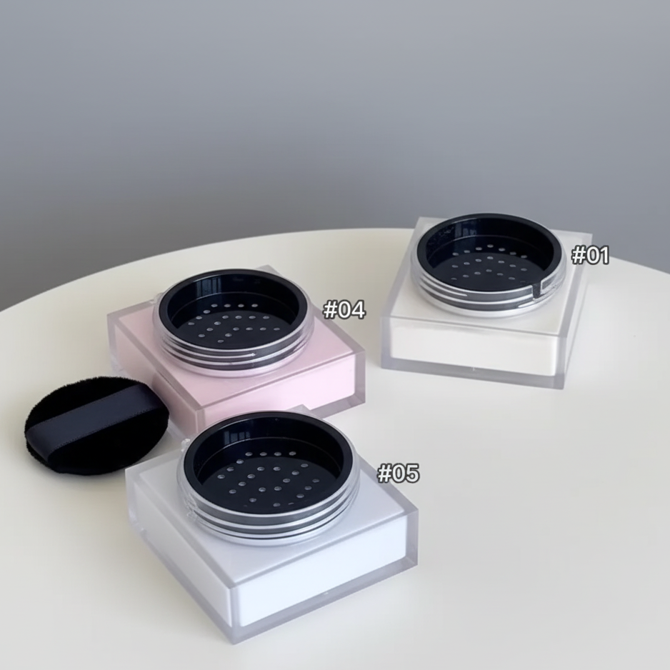 Designer Loose Setting Powder 10g – Matte, Oil Control, Long-Lasting, Skin Tone Evening (3 Colors Available)