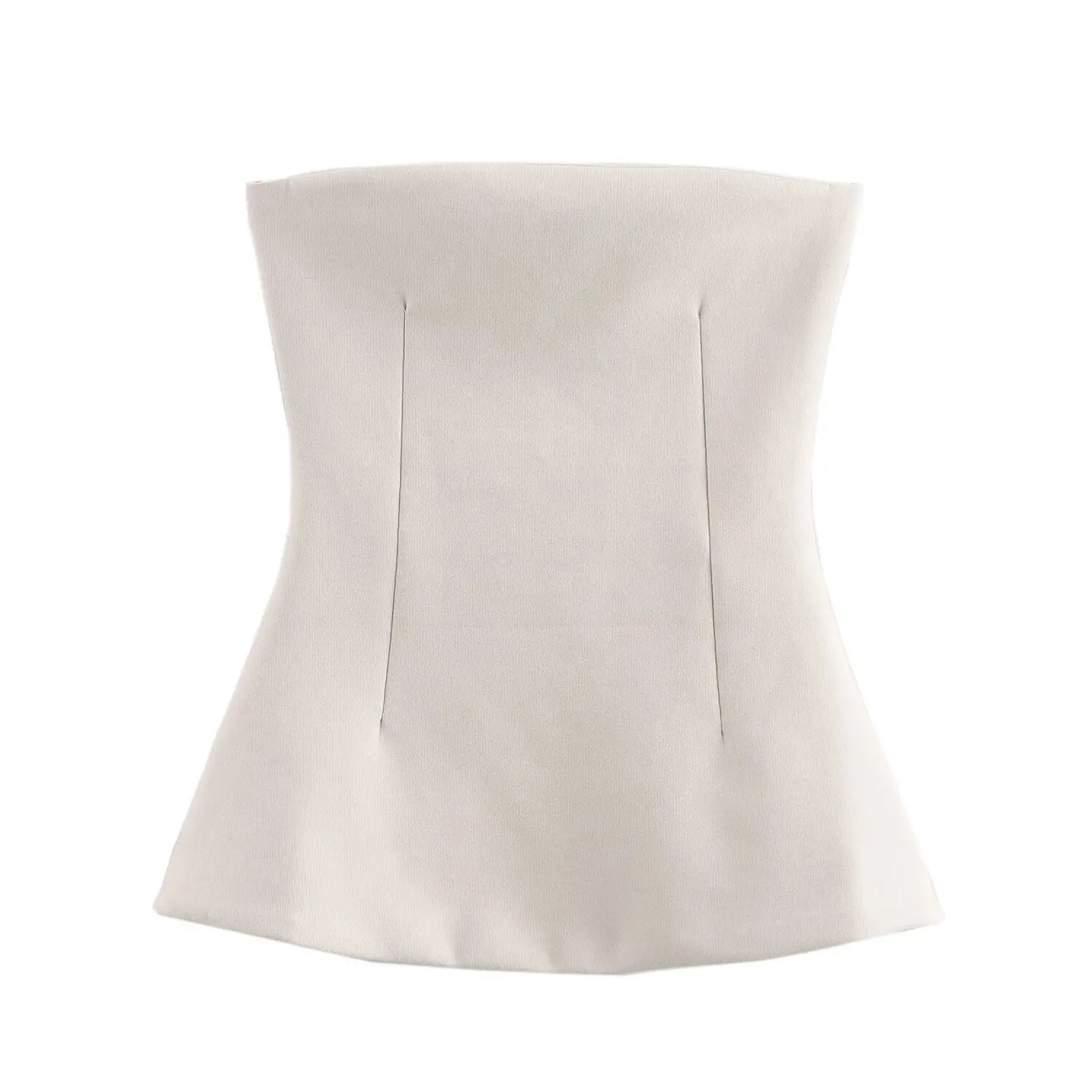 Slim Simple Double-Sided Cloth Chest Wrap Top