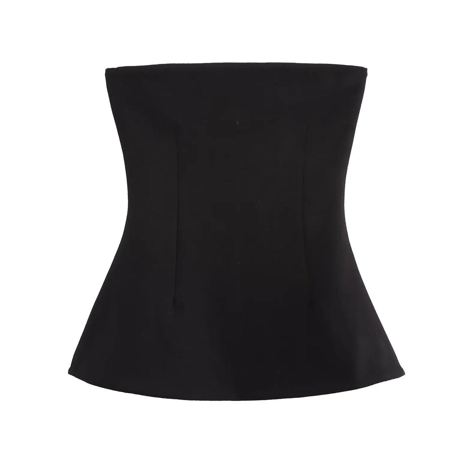 Slim Simple Double-Sided Cloth Chest Wrap Top